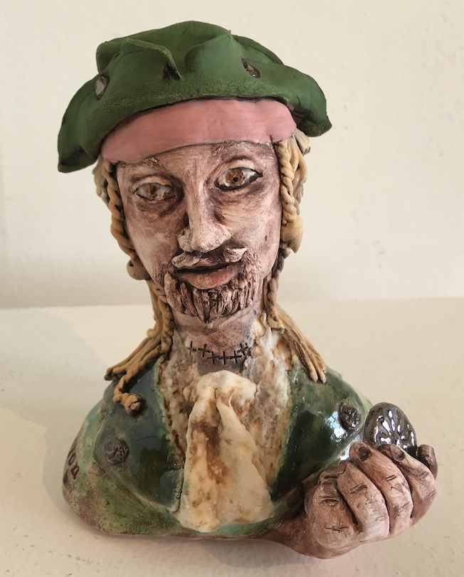 Nachiko Takahashi |Pirate | Ceramic | McAtamney Gallery and Design Store | Geraldine NZ